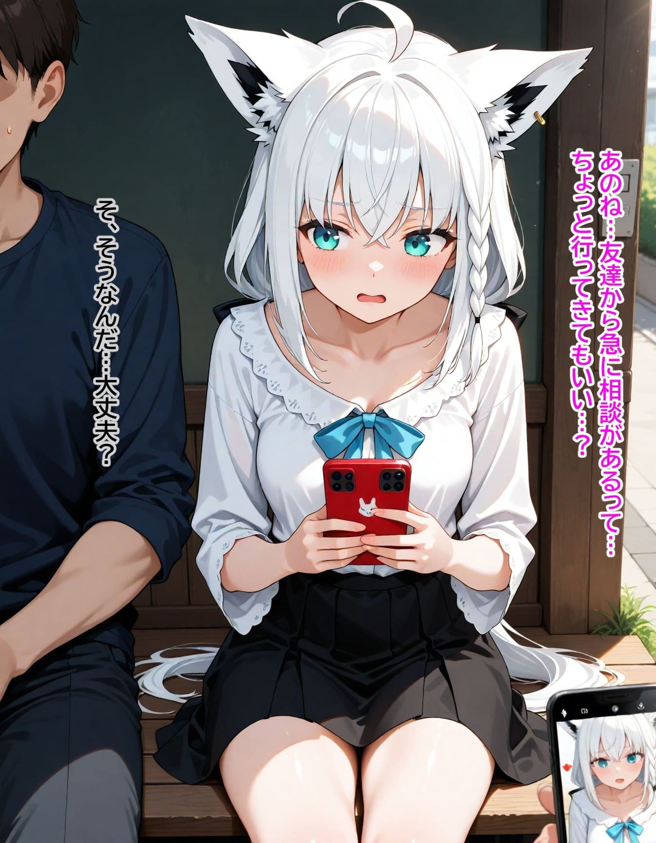 白上フ〇キ  〜浮気チンポに溺れても、彼のことが好き〜 サンプル 5