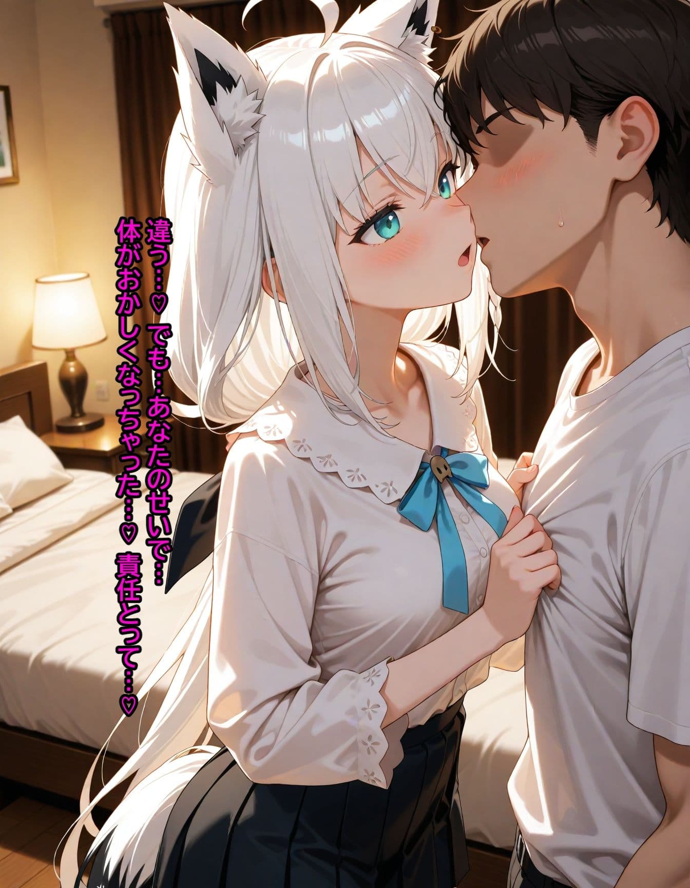 白上フ〇キ  〜浮気チンポに溺れても、彼のことが好き〜 サンプル 7