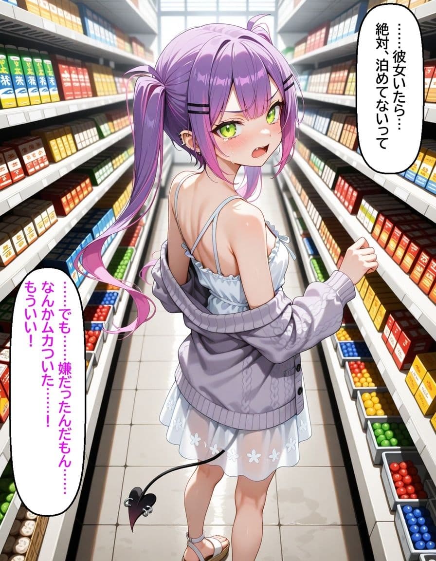 常〇トワ  ツンデレなトワがイキまくって中出しされる話 サンプル 9