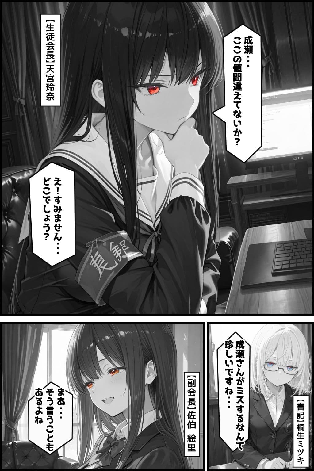 性徒会 2 〜私とも秘密の裏活動〜 サンプル 1