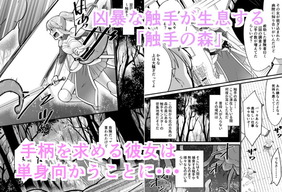 そこは触手の森でした。〜愚かな冒険者編〜 サンプル 2
