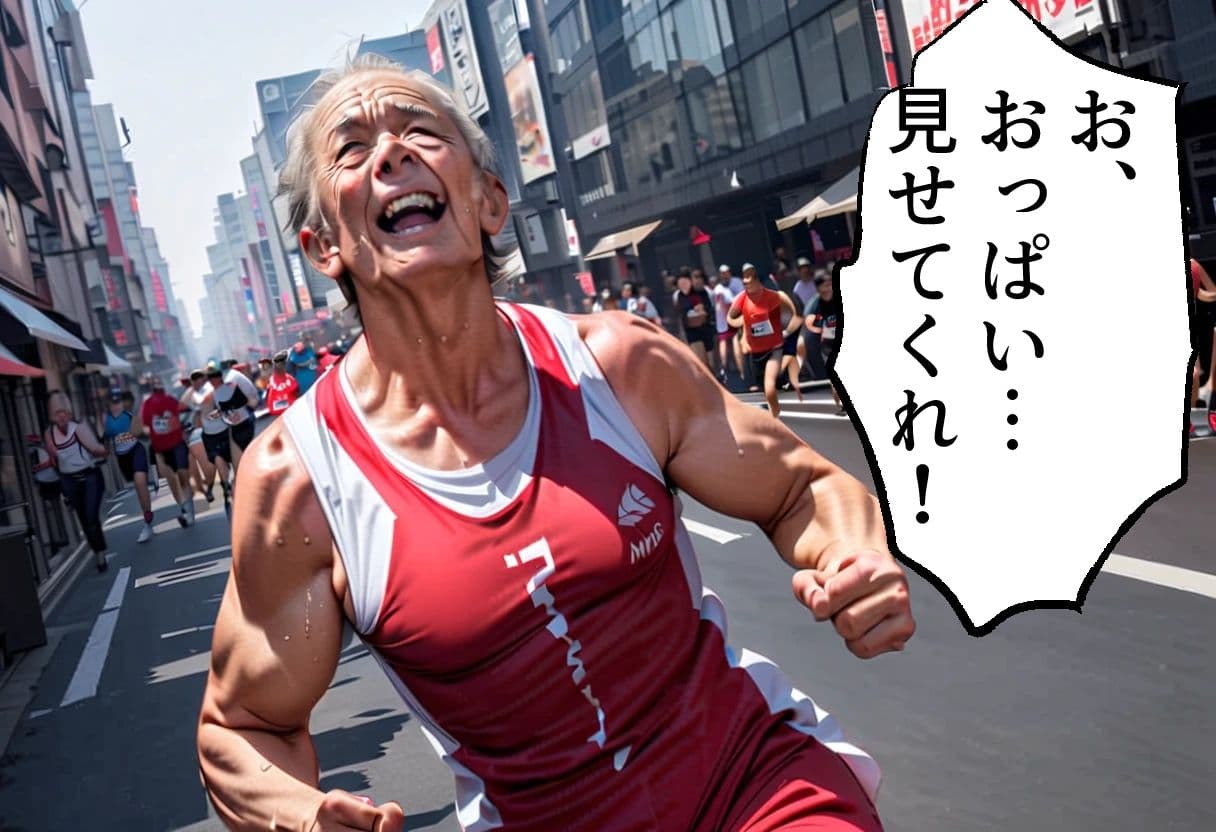 足パパがイク！ 人妻マラソン大会編 サンプル 7