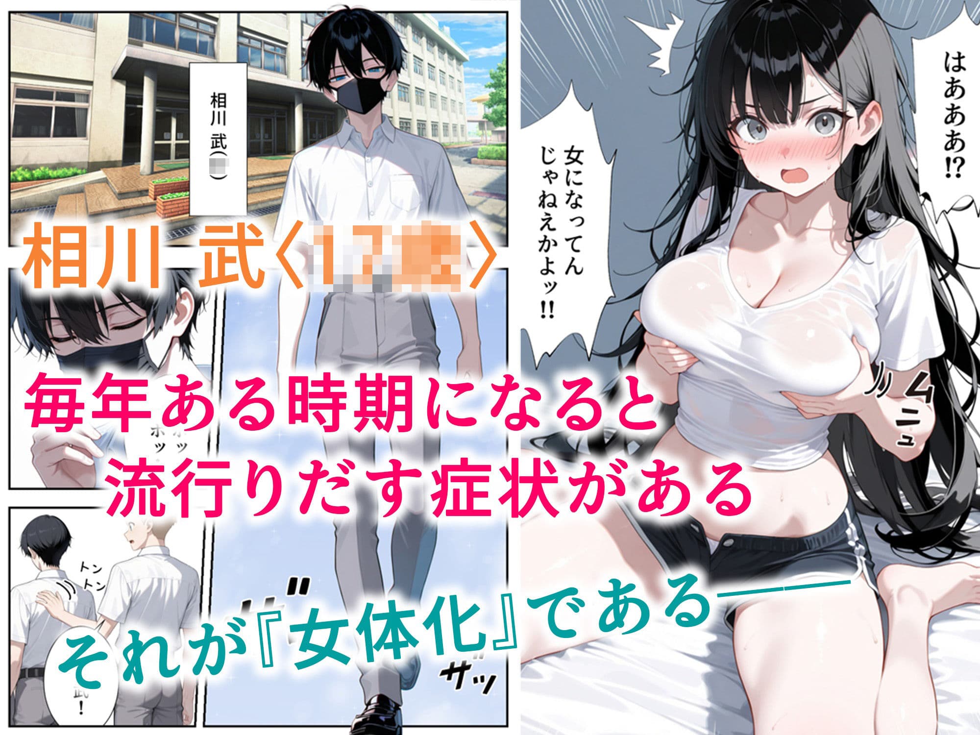 今年も女体化の季節がやってきました サンプル 1