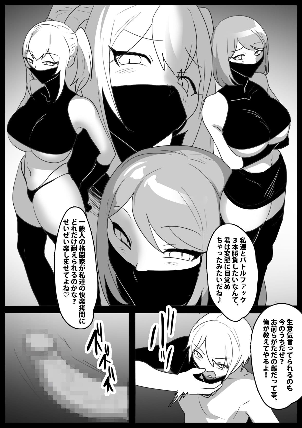 Girls Beat！ ぷらす vs ライカ＆フウカ サンプル 1