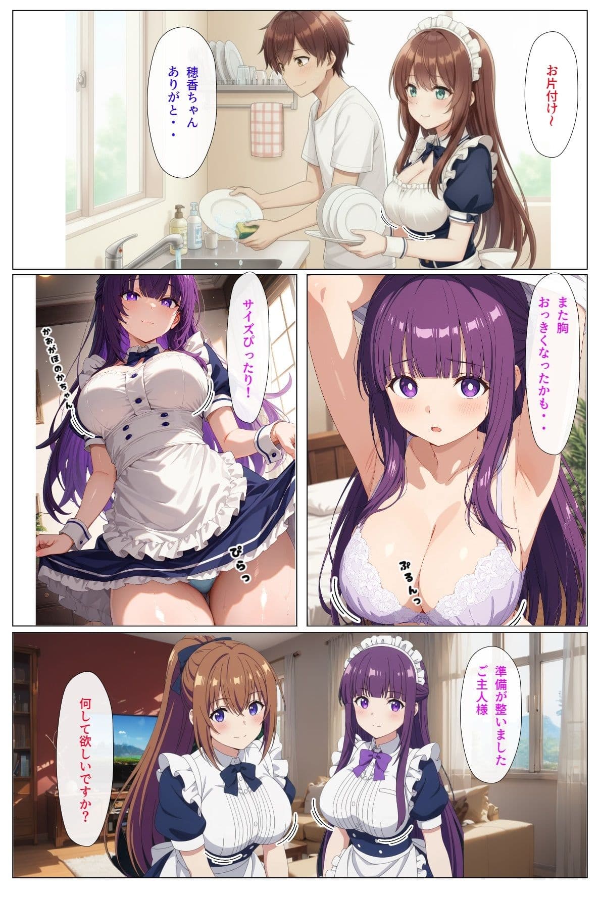 従妹の姉妹に 何年かぶりに会ったら おっぱいの大きな JKになってた3 サンプル 8