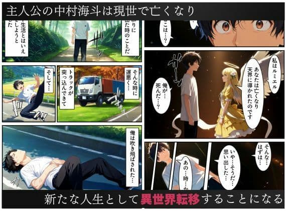 異世界転生で手に入れたスキルは悪堕ち化！？天使とエルフ勇者を闇堕ちさせて、目指せハーレム王！ サンプル 1