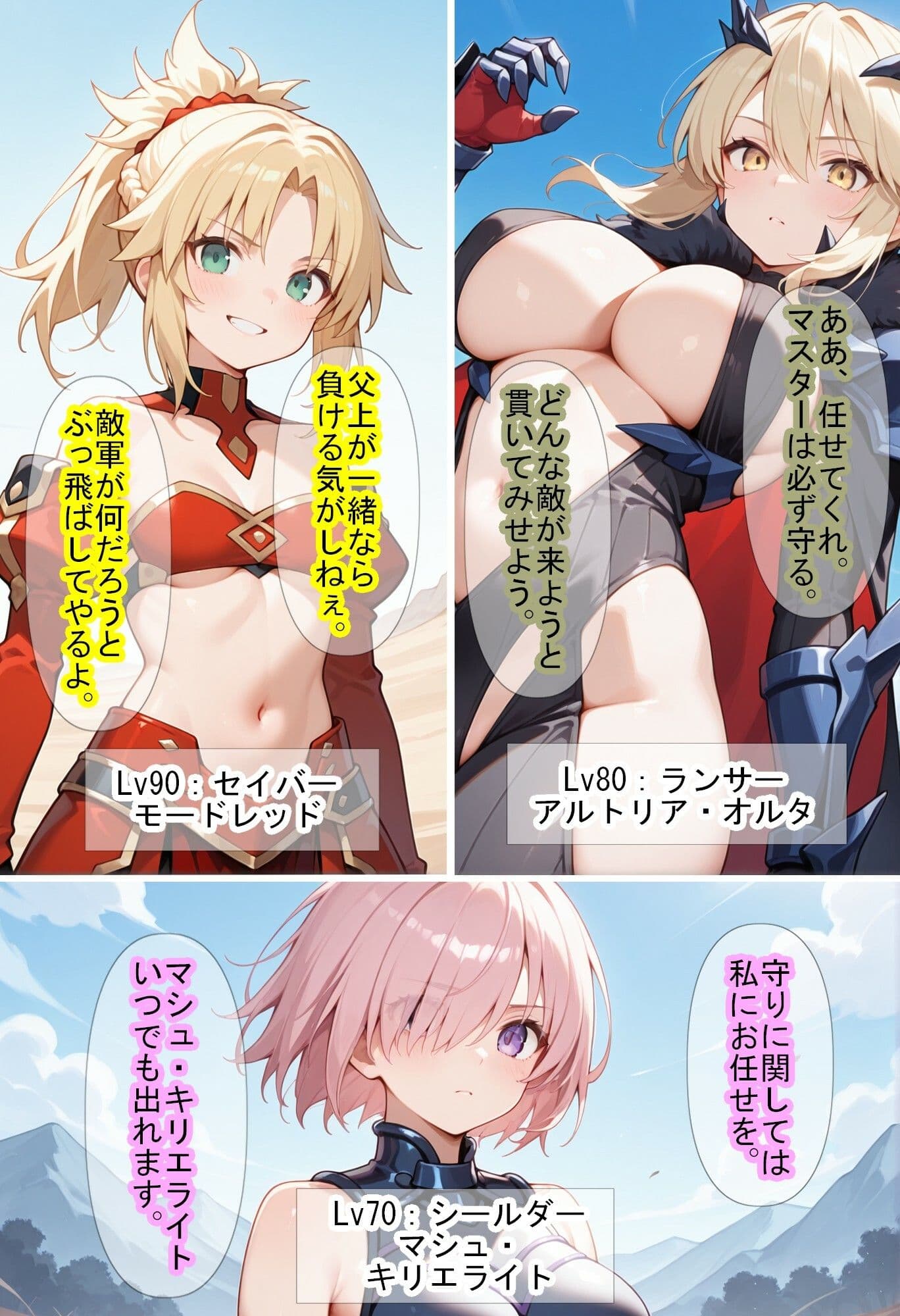 【F〇Oの世界に入ってしまったら？】〜女サーヴァントにエロい事し放題だった件〜 6 サンプル 2