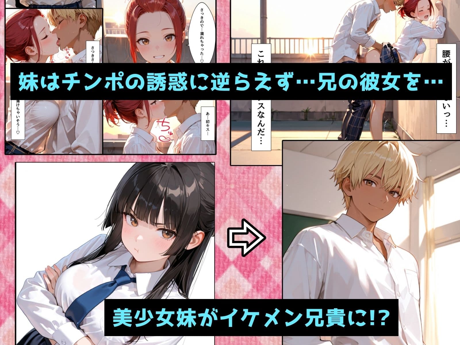 TS兄妹2〜入れ替わった妹がヤリチン化した件〜 サンプル 3