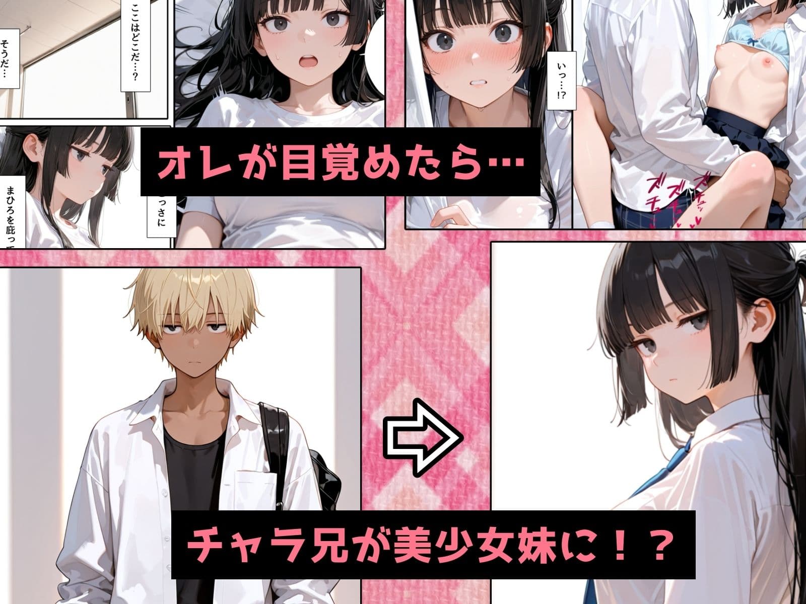 TS兄妹2〜入れ替わった妹がヤリチン化した件〜 サンプル 4