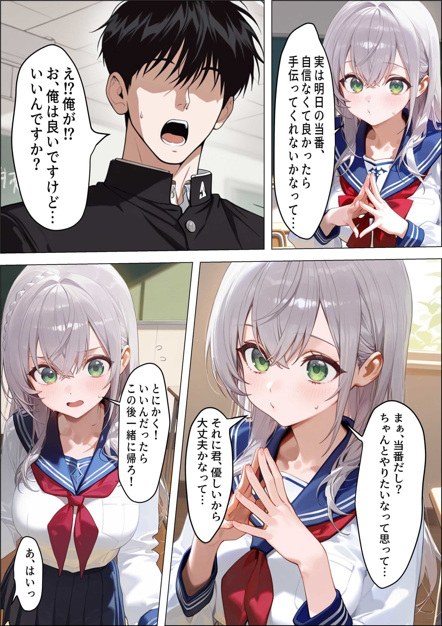 お掃除当番っ 5 サンプル 4