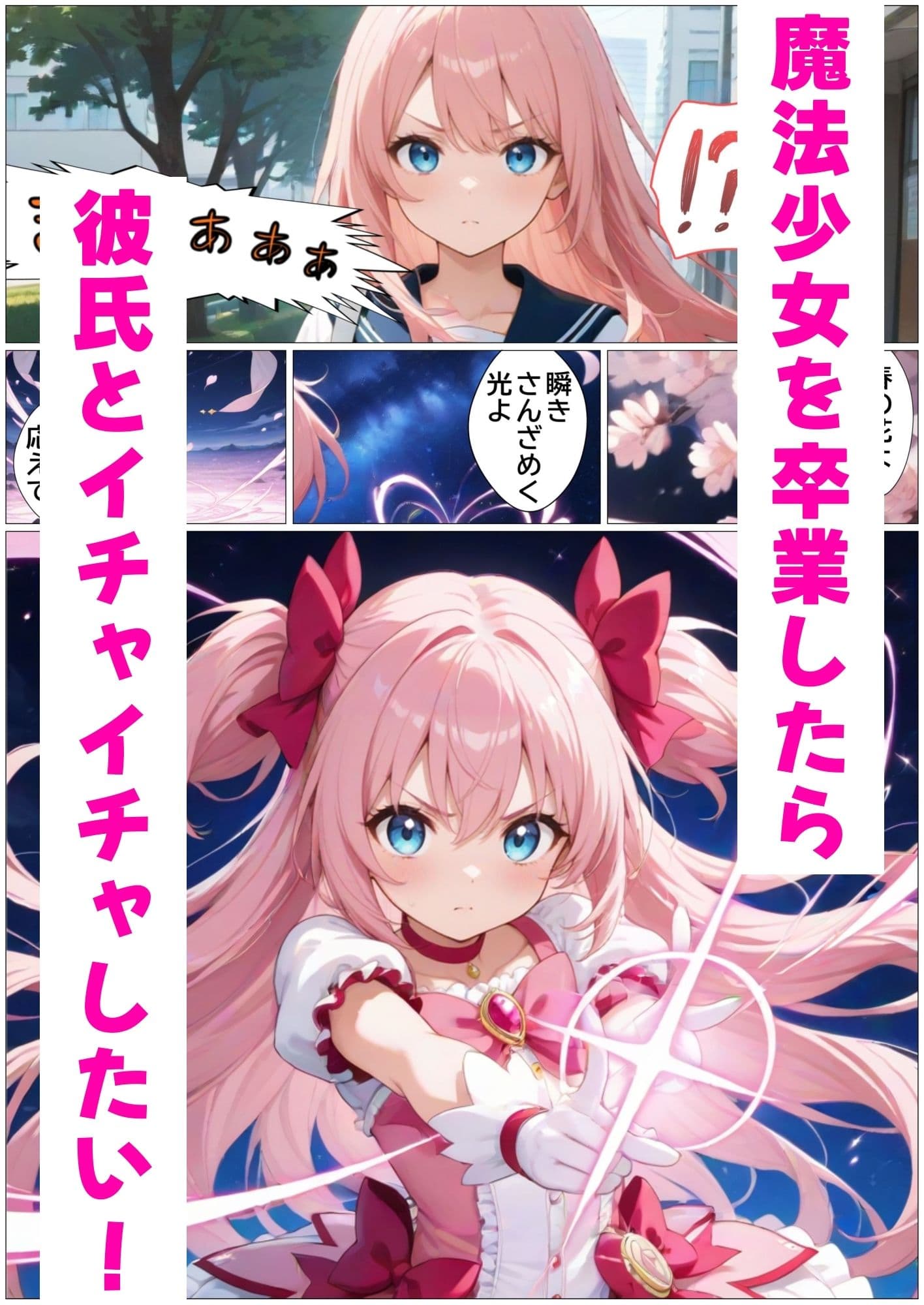 彼氏持ち魔法少女が敵の苗床になっちゃう話 サンプル 2