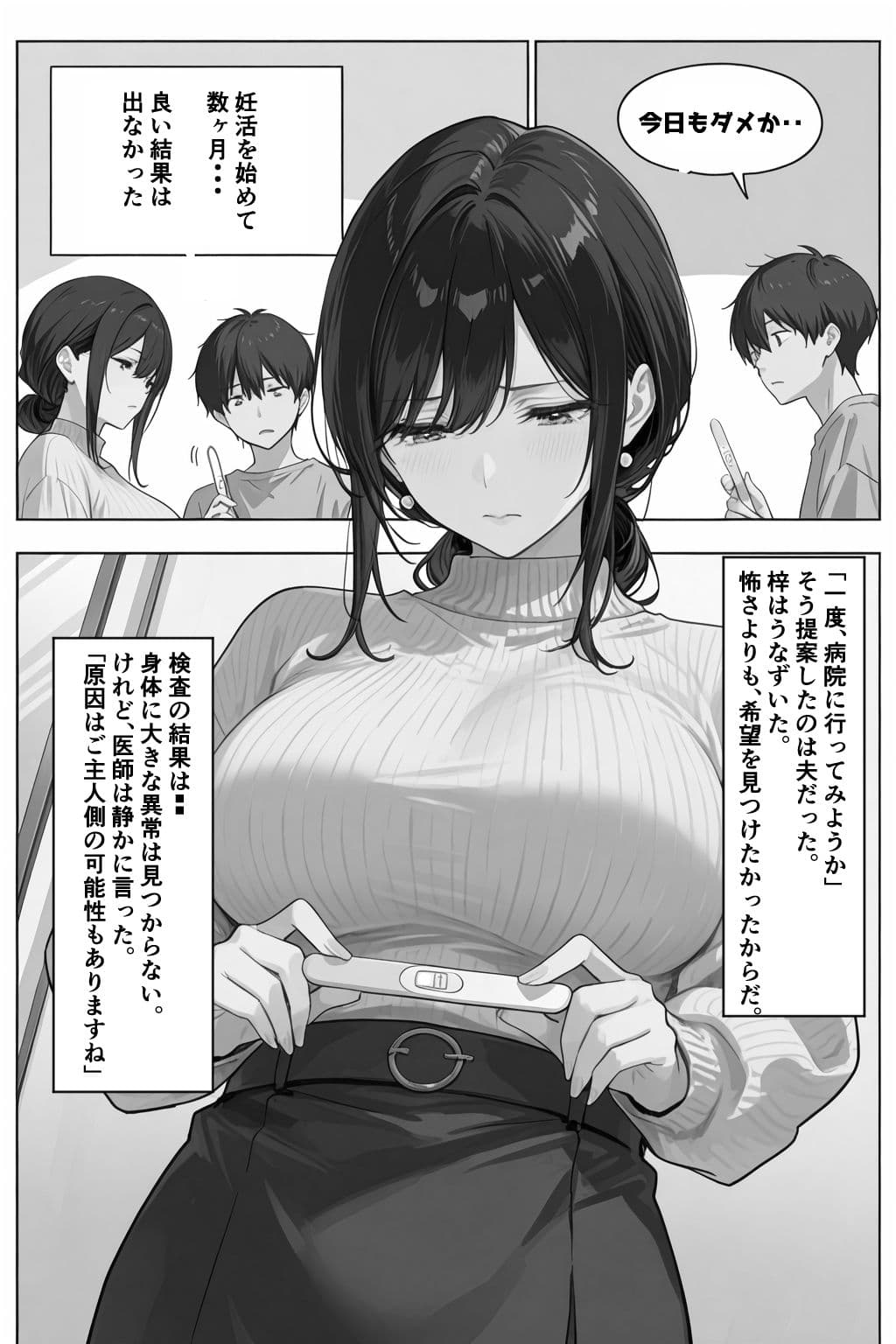 公認孕ませ ―夫が選んだ種付け相手は絶倫チンポの持ち主だった― サンプル 2