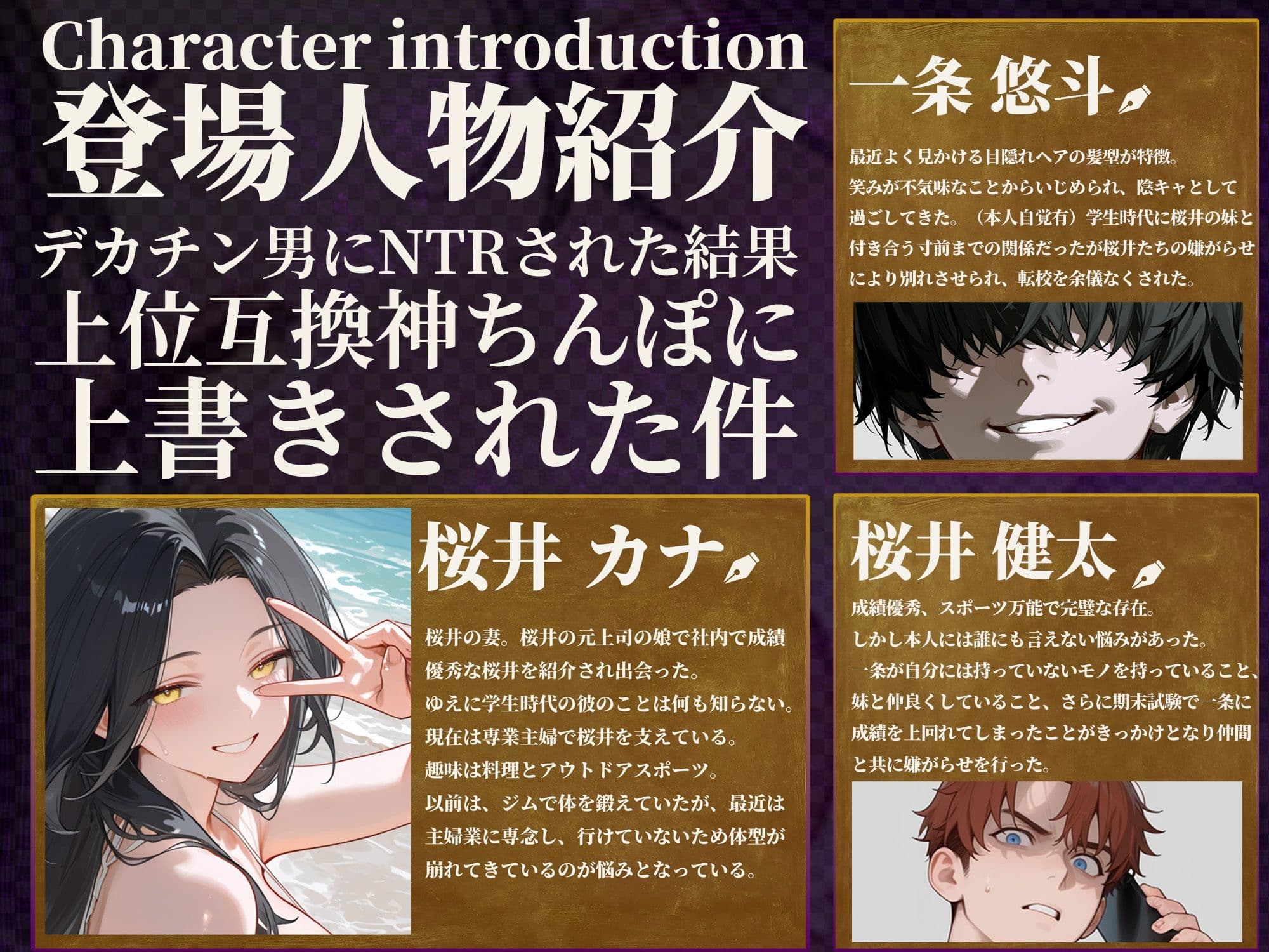 夫が学生時代いじめていたデカチン男にNTRされた結果w 旦那完全上位互換神ちんぽに上書きされた件 サンプル 2