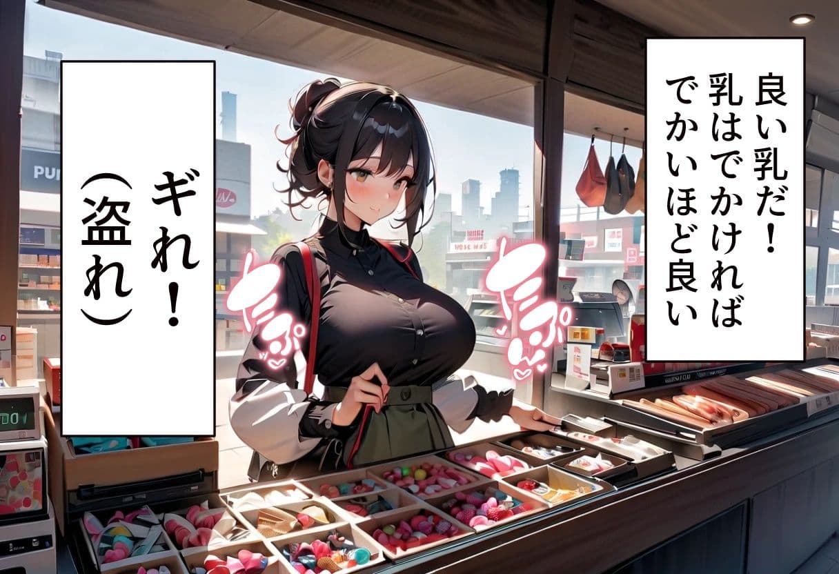 足パパがイク！  コンビニで万引きした人妻編 サンプル 2