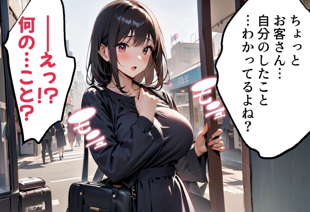 足パパがイク！  コンビニで万引きした人妻編 サンプル 4