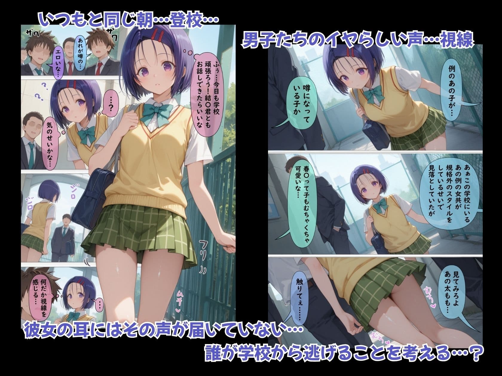 性活学園 西〇寺春奈編 クラスメイトとゼロ距離で仲良くなれました サンプル 2