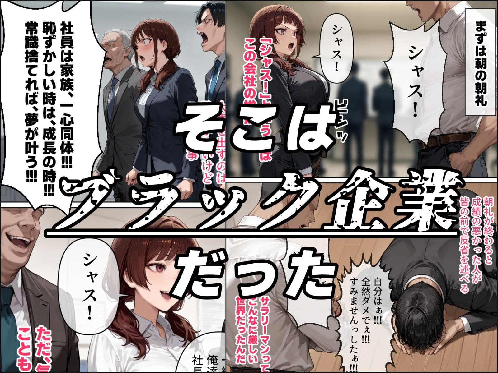 最愛の姉妻がブラック企業で裸踊り担当になった話（仮） サンプル 3