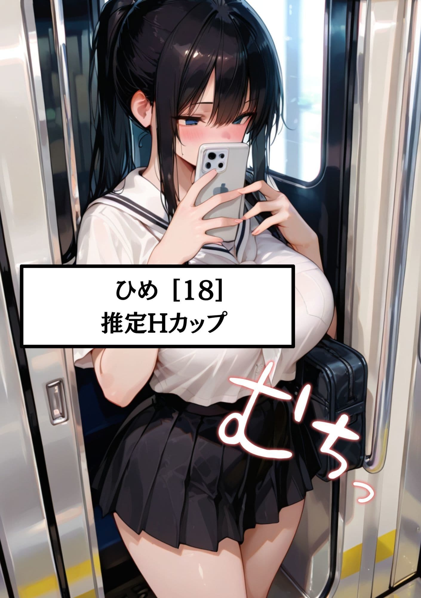 【速報】【JKが痴●被害に！】日々痴●被害に遭ってる ひめさん［18歳］推定Hカップのまんこに男性が精子を中出しされ。性被害に逢う。 サンプル 1