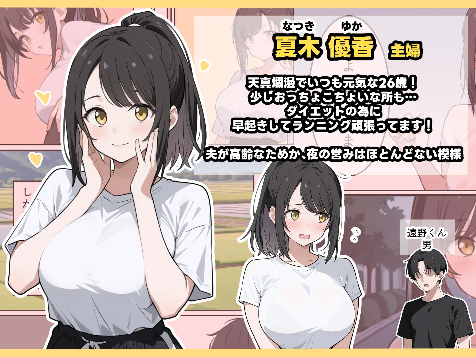 ノーブラでランニングする人妻は欲求不満だったようです サンプル 1