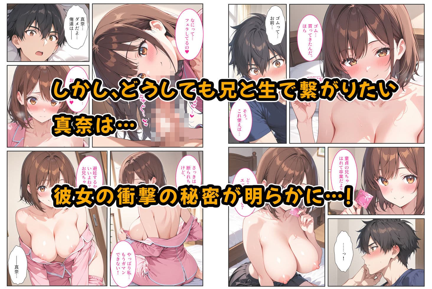 妊娠願望のある爆乳の妹とお試しで付き合ったら サンプル 6