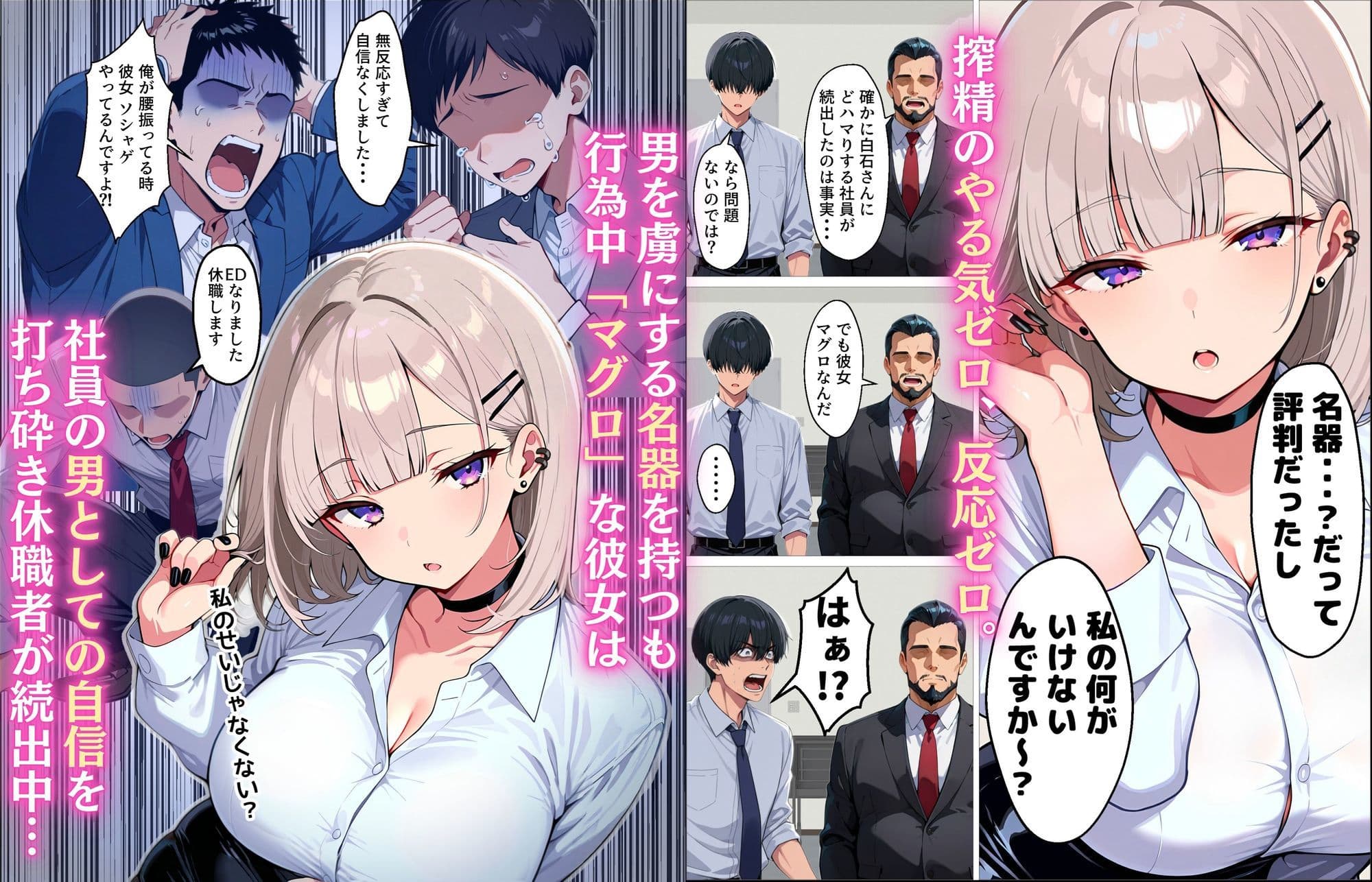 新卒のダウナーギャルが「だる…」って言いながら搾精してくれる話 サンプル 2