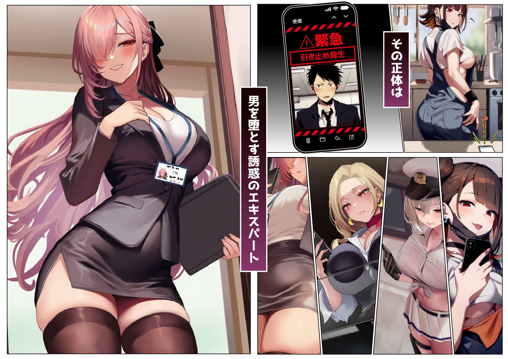 エロいのが好きなので、会社に残ることにしました。― 全雑魚ちんぽに捧ぐ誘惑のフルコース ― サンプル 3