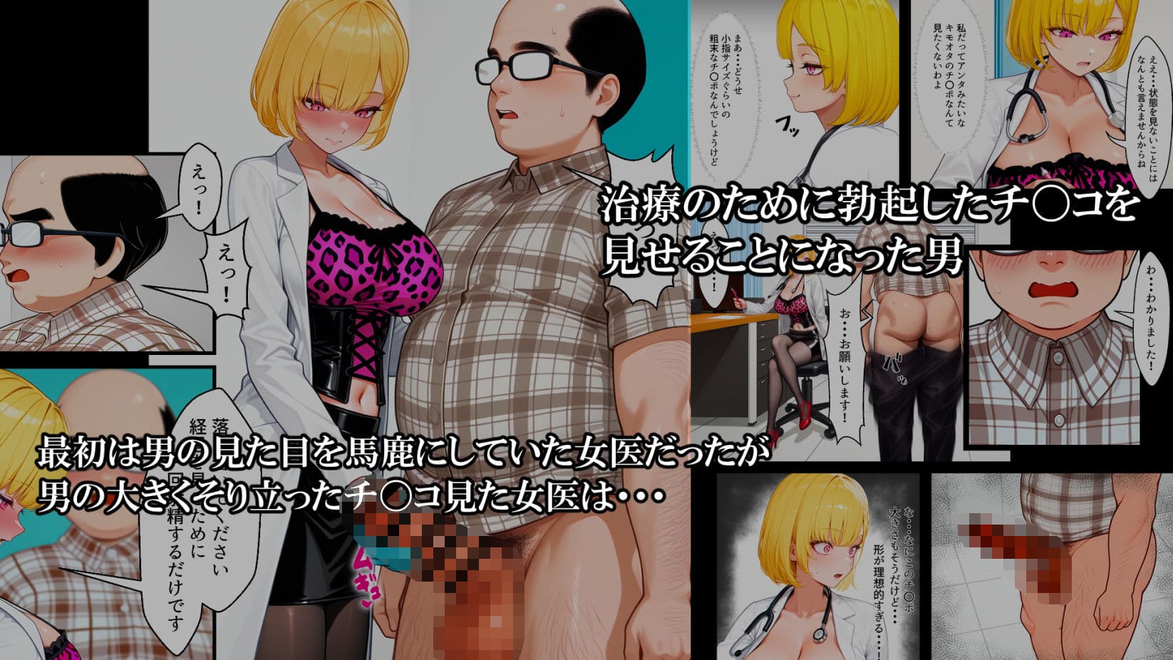デカチンに堕ちる女医 サンプル 3
