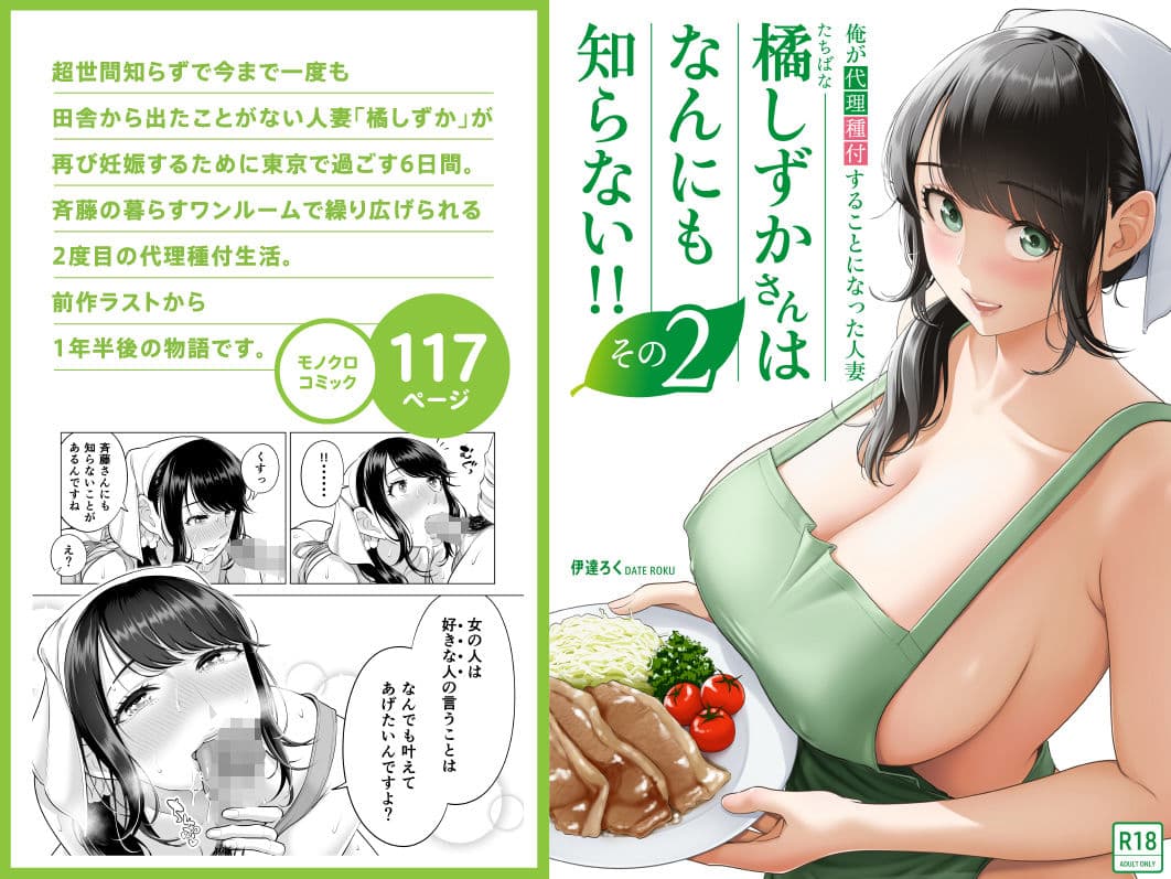 俺が代理種付することになった人妻橘しずかさんはなんにも知らない！！その2 サンプル 8