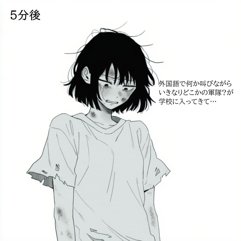 戦場で拾ったダウナー系JKに誘惑されたので、無責任中出しして孕ませた。 サンプル 6