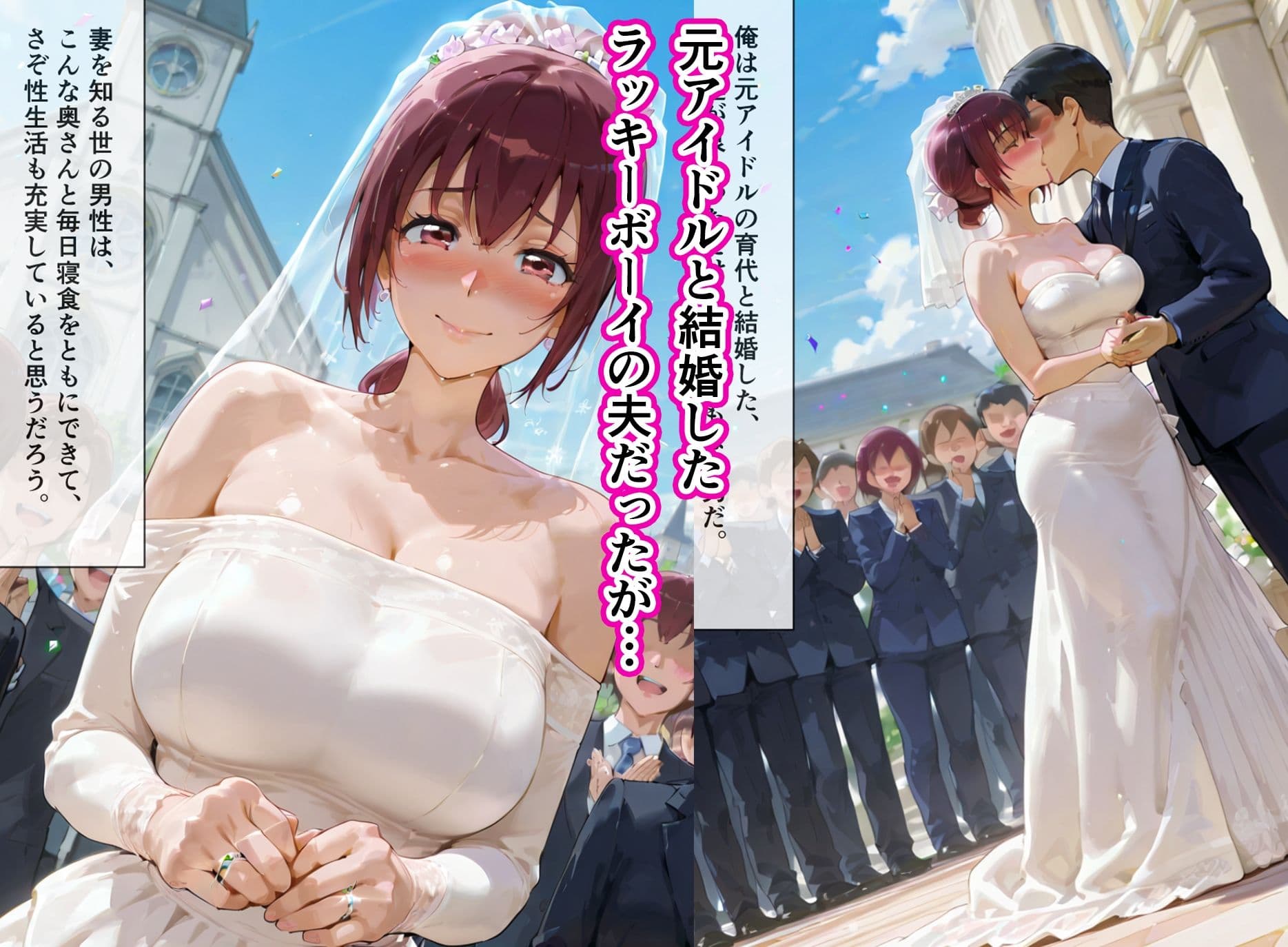 育代ママ、ED夫のために一肌脱ぎます！〜はじめての寝取らせ〜 サンプル 1