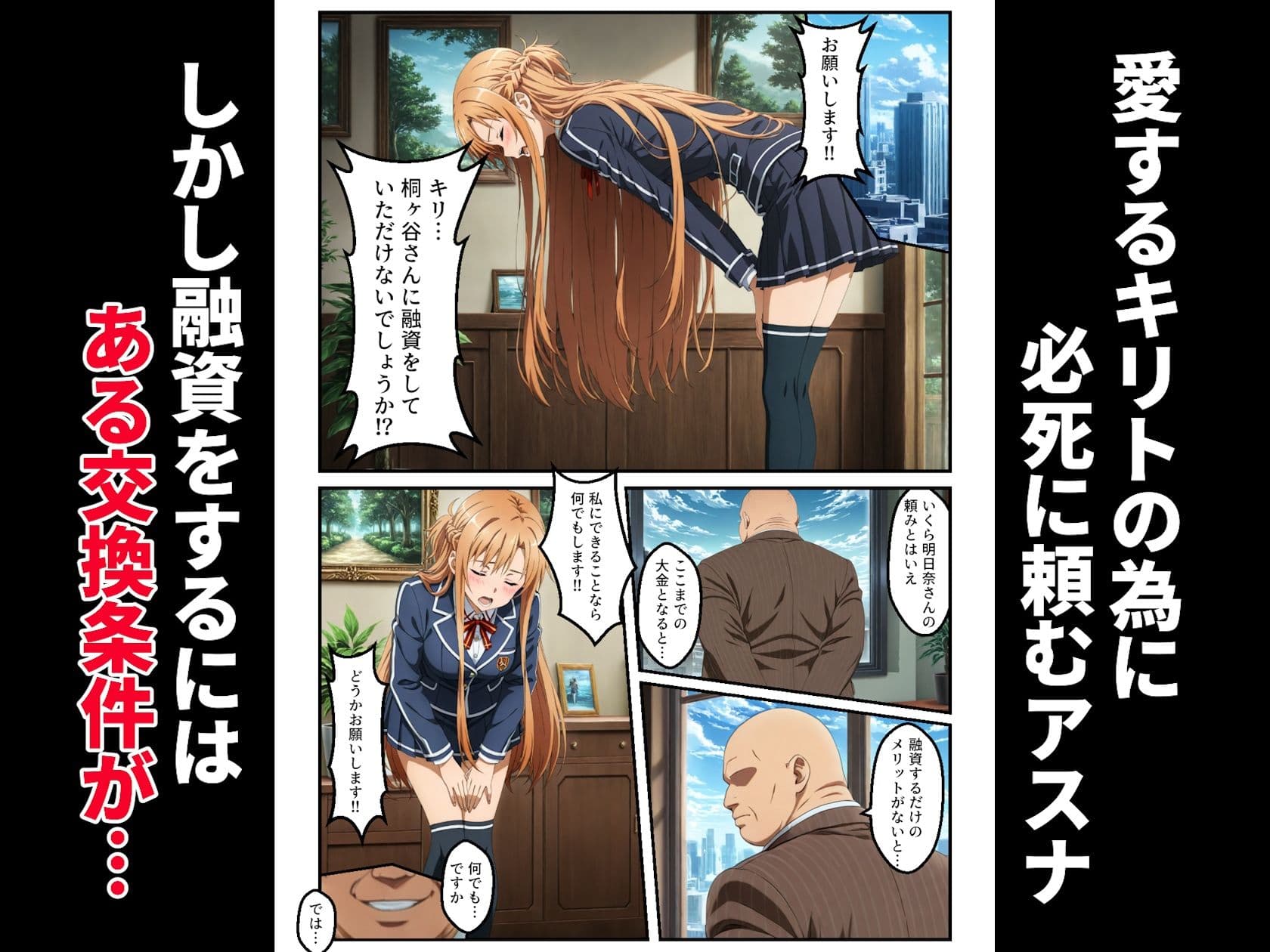 契約性交 〜アスナが堕ちるまで〜 サンプル 2