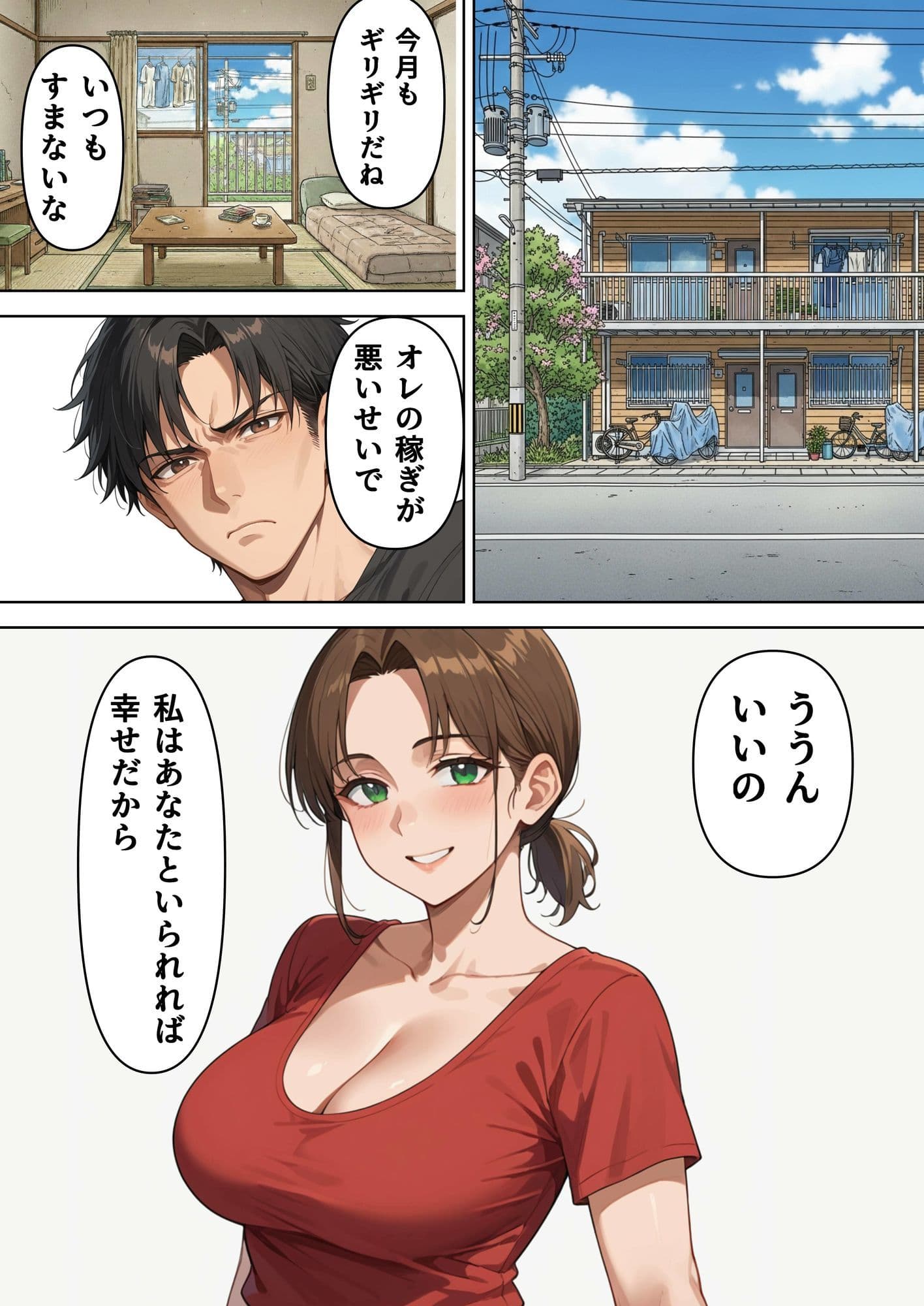 家政婦バイトで堕ちた人妻 サンプル 1