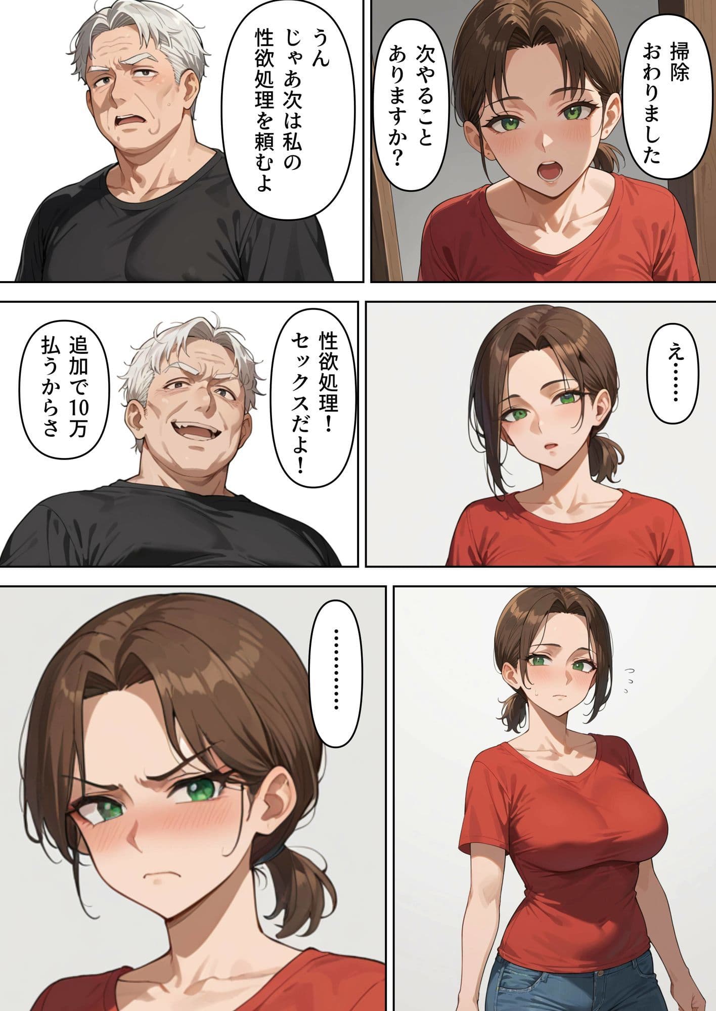 家政婦バイトで堕ちた人妻 サンプル 6