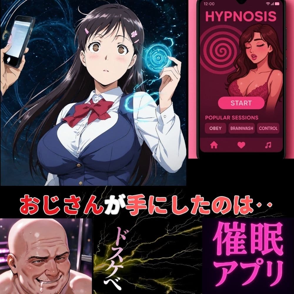 もう一人の美雪‥催●アプリが仕掛けた背徳のトリック！おじさんという名の新しい犯人‥七瀬美雪 サンプル 1