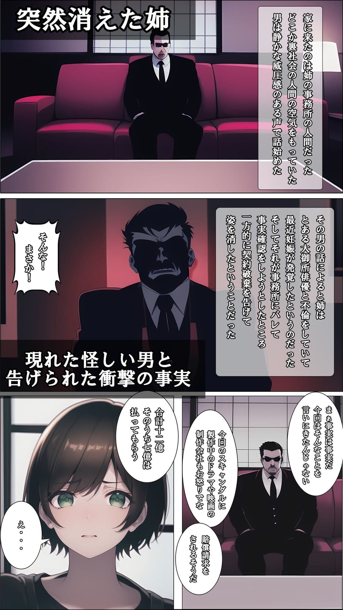 姉の身代わりに奴●アイドルに堕とされた弟 サンプル 3