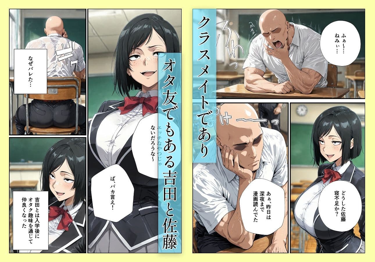 地味顔爆乳オタ友からの誘惑が止まらない サンプル 1