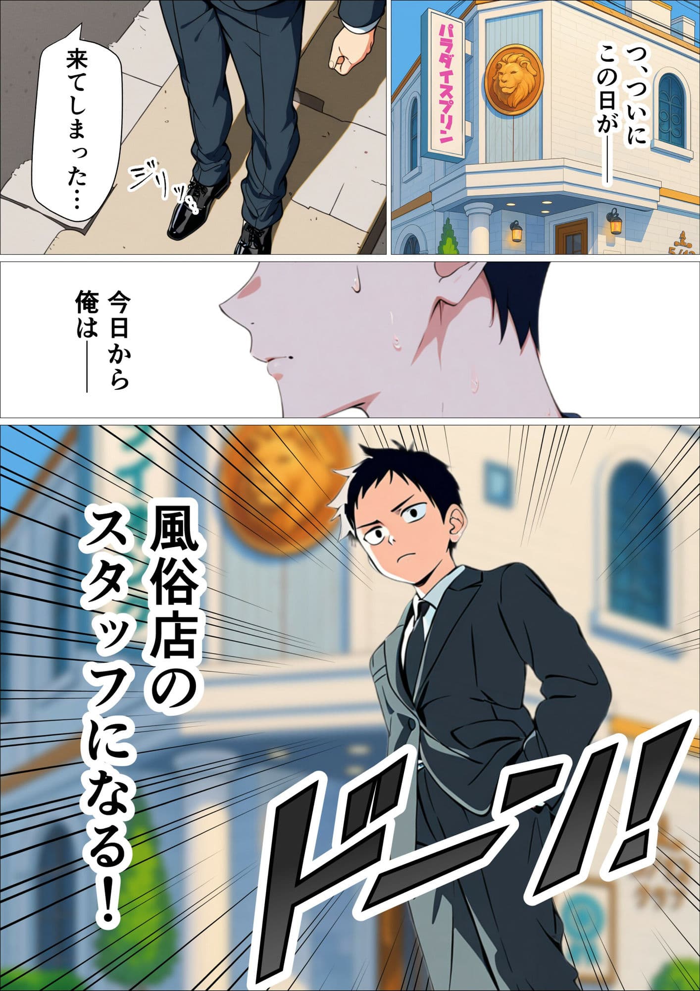 セフレ無限生成職【風俗スタッフ】に転職した結果、性欲処理に追われる日々が始まった元・陰キャの俺 サンプル 1