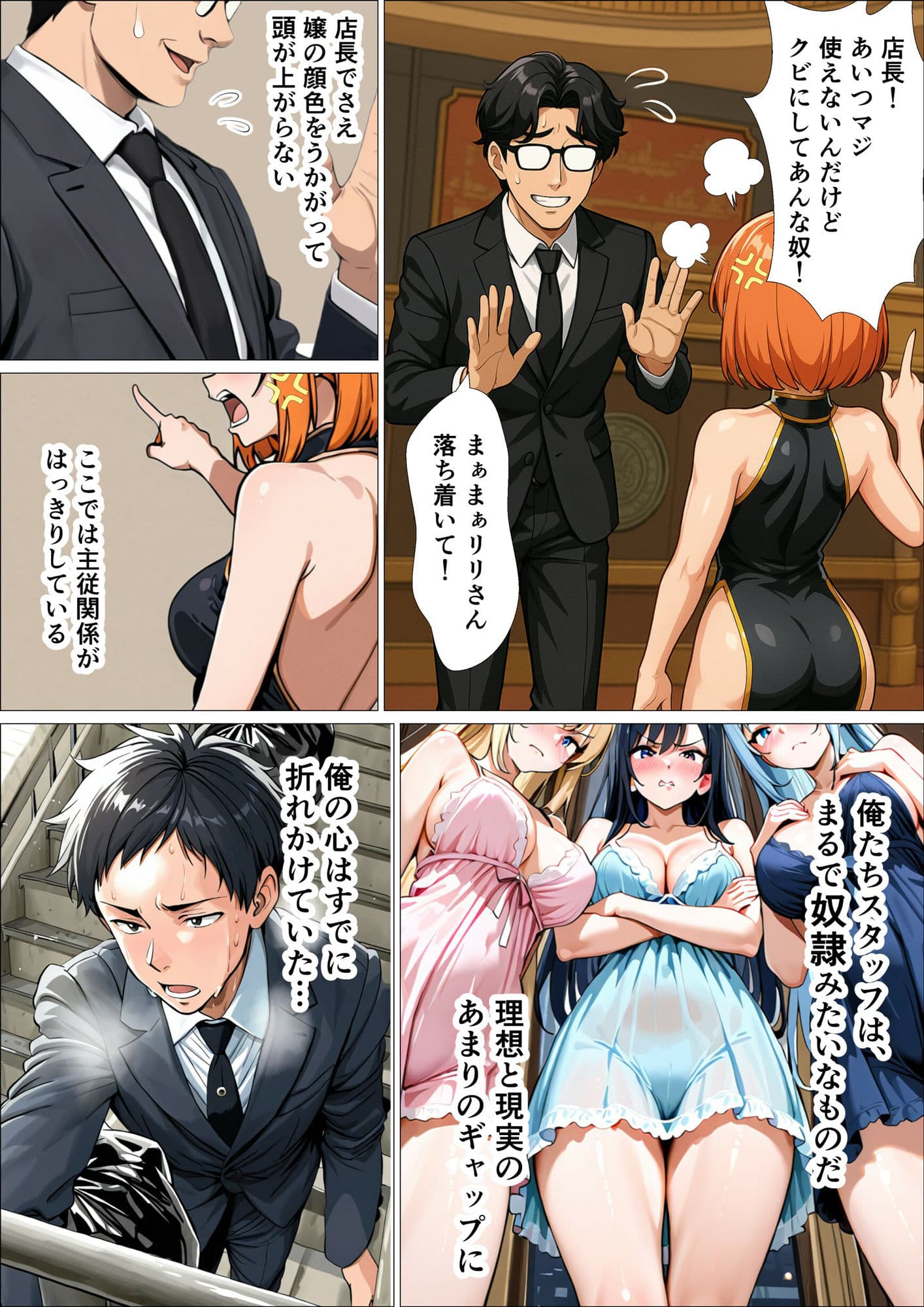 セフレ無限生成職【風俗スタッフ】に転職した結果、性欲処理に追われる日々が始まった元・陰キャの俺 サンプル 6