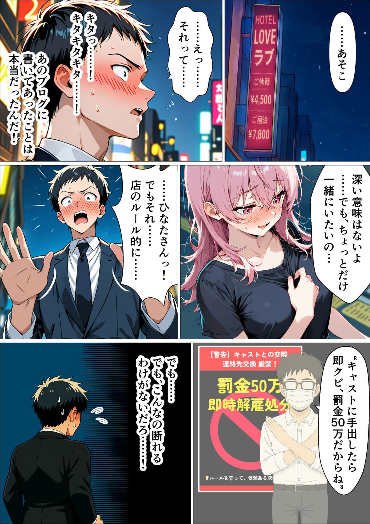 セフレ無限生成職【風俗スタッフ】に転職した結果、性欲処理に追われる日々が始まった元・陰キャの俺 サンプル 7