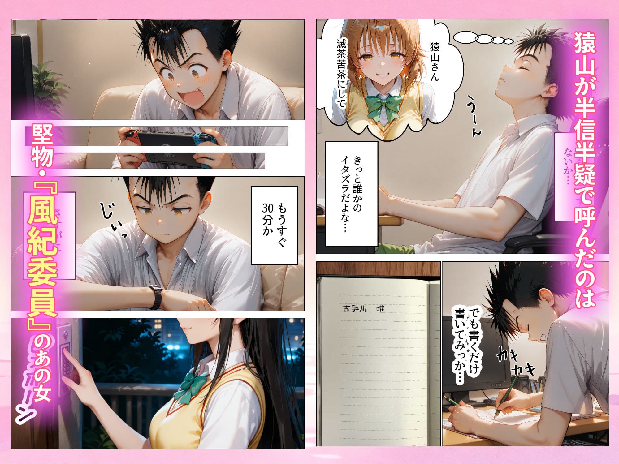 本番あり!?デリヘルノートでとらぶるハーレムをNN強奪してみた 古○川唯 西○寺春菜 籾岡里○ サンプル 7