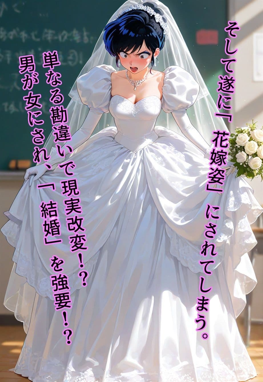 花嫁は元男！？愛と勘違いは宇宙規模 サンプル 7