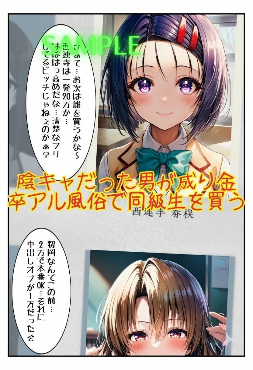 絶倫「卒アル」風俗で孕ませハーレム サンプル 2