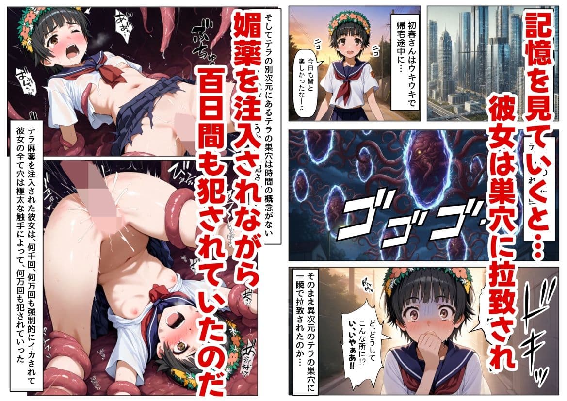 とある敗北少女たちを、治療前にイタズラ♂してみる《前編》 サンプル 4