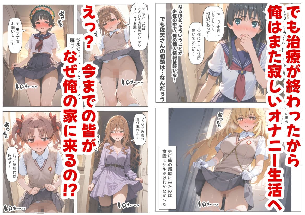 とある敗北少女たちを、治療前にイタズラ♂してみる《後編》 サンプル 9
