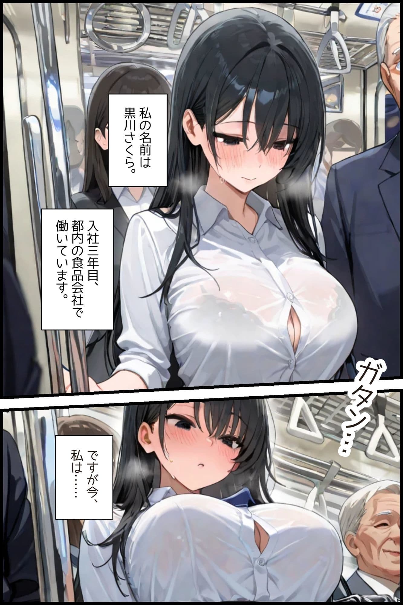 損害賠償として痴●されることになりました。 サンプル 2