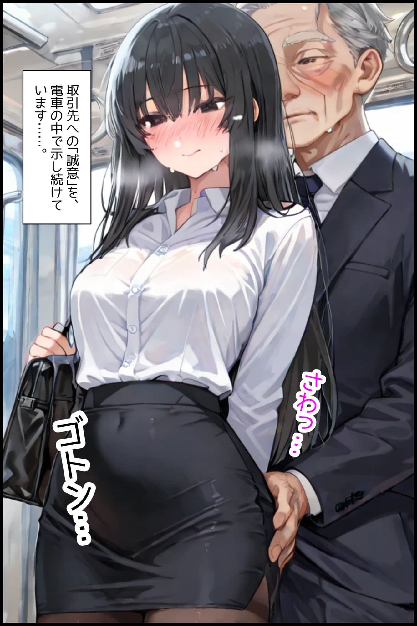 損害賠償として痴●されることになりました。 サンプル 3