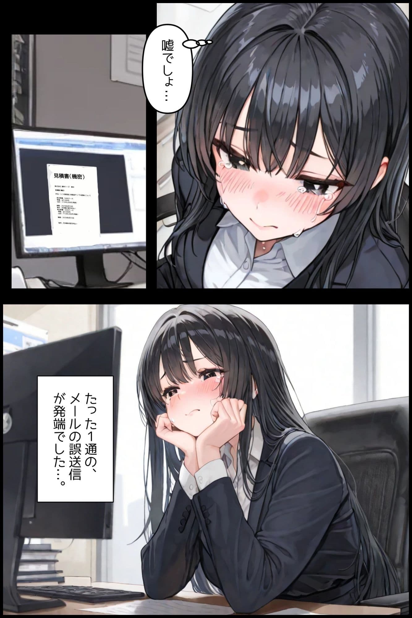 損害賠償として痴●されることになりました。 サンプル 4