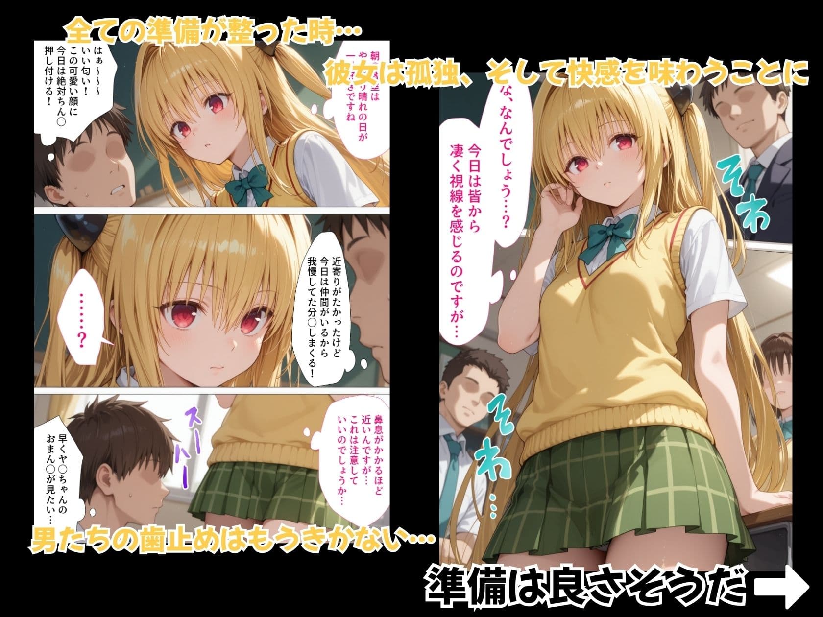 性活学園 金〇のヤミ編 クラスメイトとゼロ距離で仲良くなれました サンプル 4