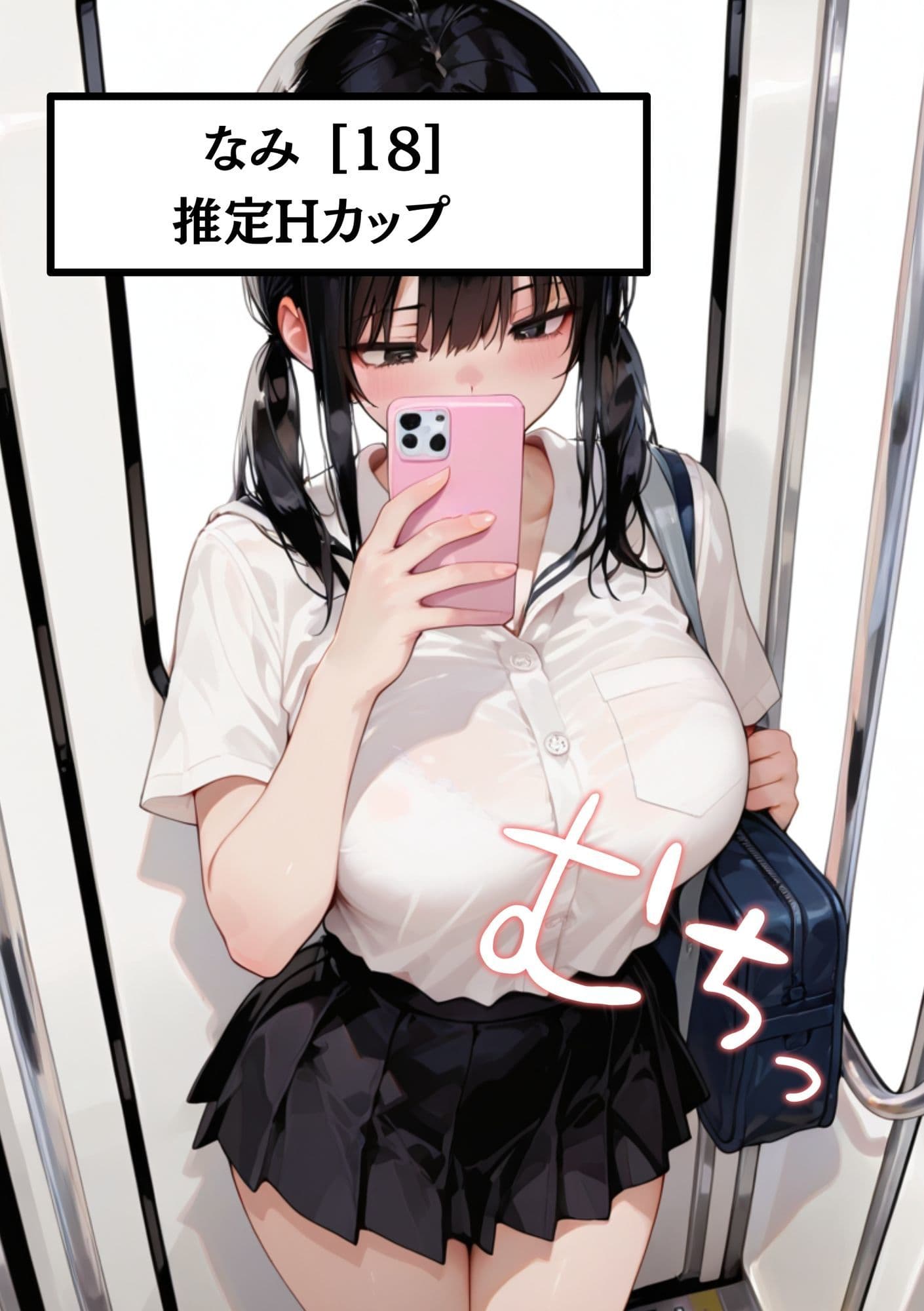 【速報】【JKが痴●被害に遭いました】巨乳のせいで痴●被害が多発！？ なみ［18歳］Hカップ JKに男が精子をぶっかけ続けています。 サンプル 1