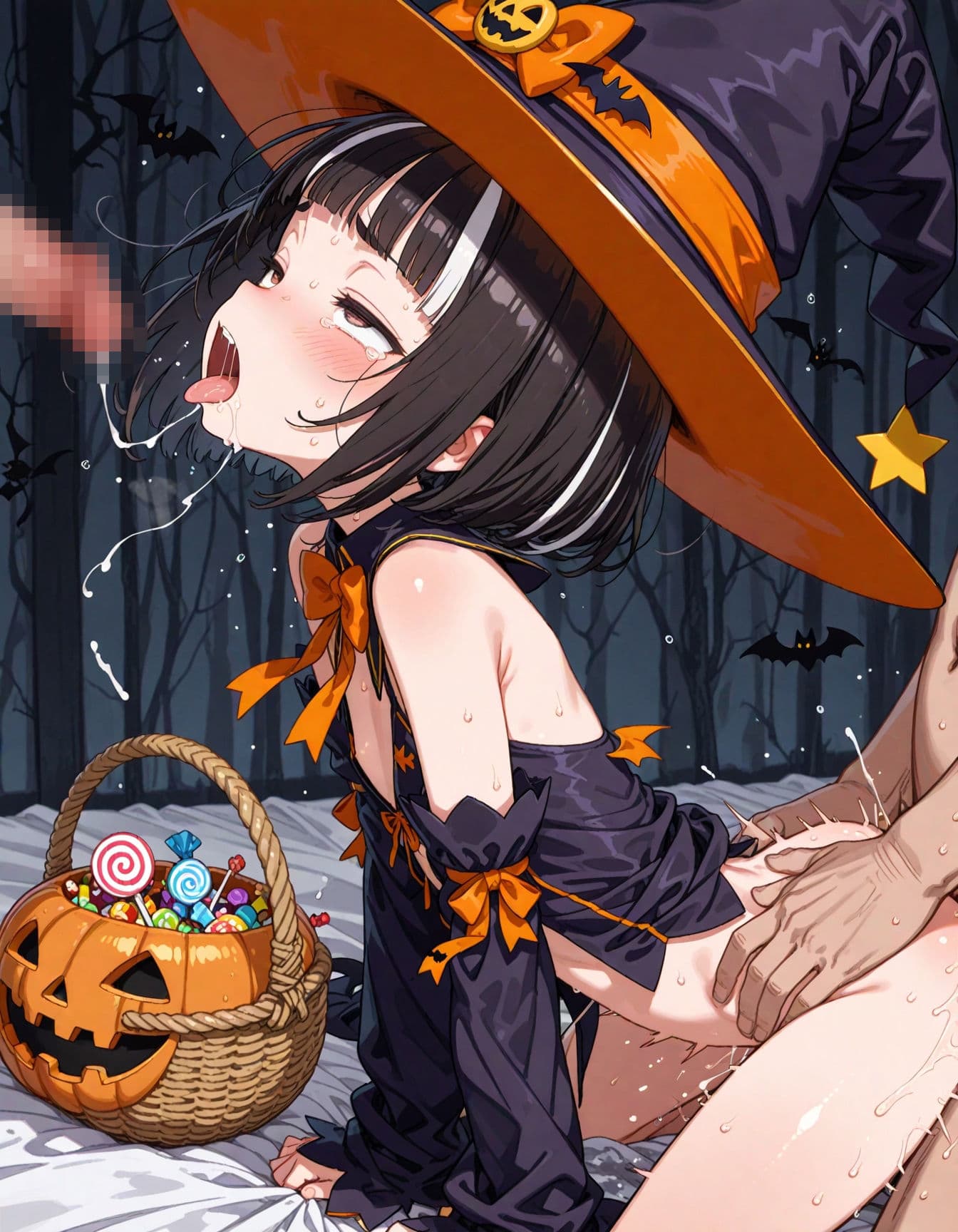 魔女っ子ルルのはじめてのハロウィンおつかい サンプル 5